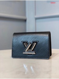 Louis vuitton original TWIST MULTICARTES card holder M68681 black HY17945fJ40
