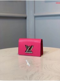 Louis vuitton original TWIST MULTICARTES card holder M68681 rose HY9085aj95