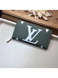 Louis Vuitton Original ZIPPY WALLET M67550 Kaki HY6163Mc61