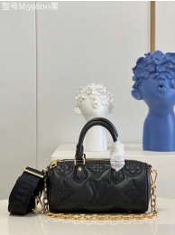 Louis Vuitton PAPILLON BB M59827 black HY14595Jz48