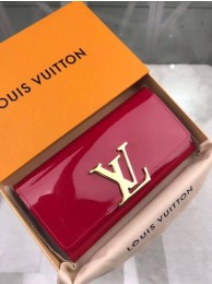 Louis Vuitton Patent Calf Leather LOUISE WALLET M64550 Rose HY24901Eb92
