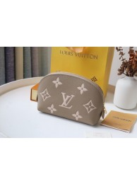 Louis Vuitton POCHETTE COSMETIQUE PM M59086 Dove Gray&Cream HY21166vm49