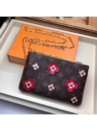 Louis Vuitton POCHETTE DOUBLE ZIP M63905 red HY90Kd37