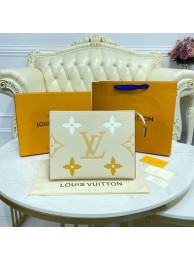 Louis Vuitton POCHETTE VOYAGE MM M80504 Cream & Saffron HY19986EW67