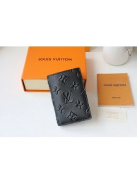 Louis Vuitton POCKER ORGANIZER SLENDER M80508 black HY8826VF54