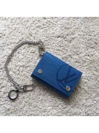 Louis Vuitton RIVETS CHAIN Wallet 63518 blue HY4428hi67