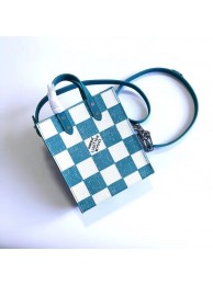 Louis Vuitton SAC PLAT XS N60479 blue HY16235rf73