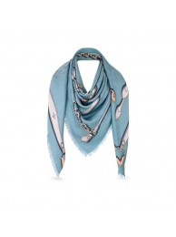 Louis Vuitton Scarf LV2846 Blue Scarf HY2834tg76