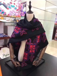 Louis Vuitton Scarf LV2847 Black HY17589Ea63