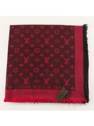Louis Vuitton Scarves Cotton LV6723H Black&Red HY1056xa43