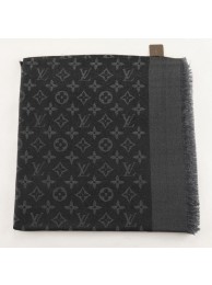 Louis Vuitton Scarves Cotton LV6725B Black HY12965yx89