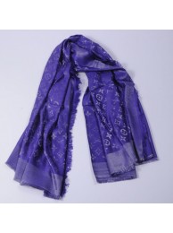 Louis Vuitton Scarves Cotton WJLV092 Purple HY23802wn15