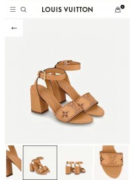Louis Vuitton Shoes LVS00208 Heel 7.5CM Shoes HY17734Kf26