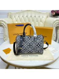 Louis Vuitton SINCE 1854 SPEEDY BANDOULIERE 25 M45769 Gray HY3660UM91