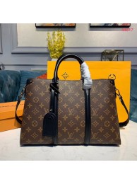 Louis Vuitton SOUFFLOT Medium bag M44817 black HY6726ea89