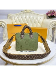 Louis Vuitton SPEEDY BANDOULIERE 25 M59009 Khaki Green HY4158iZ66
