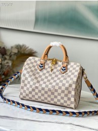 Louis Vuitton SPEEDY BANDOULIeRE 30 N50054 Blue HY26163dN21