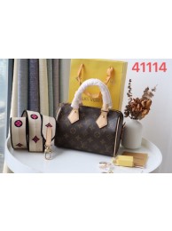 Louis Vuitton SPEEDY Monogram Canvas M41114 Creme HY22552dX32