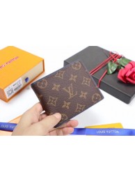 Louis Vuitton Split Monogram Canvas Wallet M62239 brown HY24197rJ28