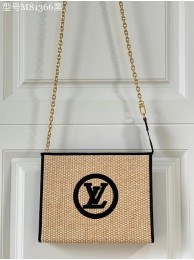 Louis Vuitton TOILETRY POUCH ON CHAIN M81366 black HY3981uT54