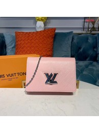 Louis Vuitton TWIST BELT CHAIN WALLET M68559 pink HY7625aj95