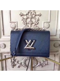 Louis Vuitton TWIST EPI Leather Bag 50271 Blue HY24808sY95