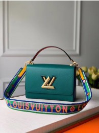 Louis Vuitton twist medium tote bag M55851 Emerald HY25551dE28