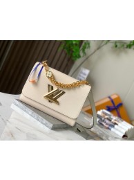 Louis Vuitton TWIST MM M59627 cream HY25045KX86
