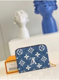 Louis Vuitton ZIPPY COIN PURSE M81185 Navy Blue HY17642jf20