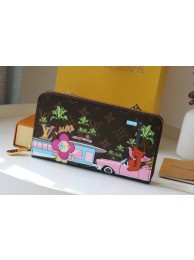 Louis Vuitton ZIPPY WALLET M80862 red HY19040fJ40