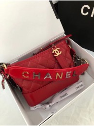 Luxury Chanel gabrielle small hobo bag AS0865 red HY11716Px24