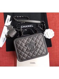 Luxury Chanel Original Leather Cosmetic Bag A93343 Black HY9774Lv15