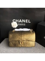 Luxury Chanel Original Python Leather Shoulder Bag CF1112T HY9891Px24