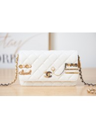 Luxury Chanel SMALL FLAP BAG AP2508 white HY9919kp43