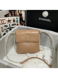 Luxury Chanel small hobo bag AS2503 Cream HY26098bE46