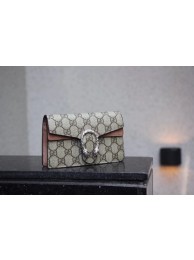 Luxury Gucci Dionysus GG Supreme Super mini Bag 476432 Apricot HY3321Px24