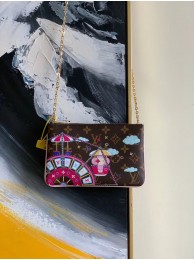 Luxury Louis vuitton DOUBLE ZIP POCHETTE M69744 HY24491Px24