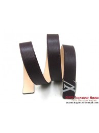 Luxury Louis Vuitton Epi Leather Belts M9606V Brown HY13287QT69