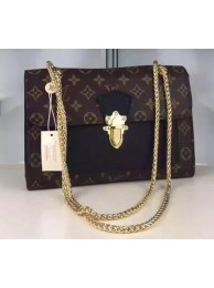 Luxury Louis Vuitton Monogram Canvas PALLAS CHAIN Bag M41731 Black HY4563bE46