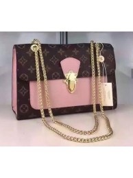Luxury Louis Vuitton Monogram Canvas PALLAS CHAIN Bag M41731 Pink HY26316Px24