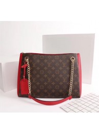 Luxury Louis vuitton monogram canvas SURENE MM M43755 red HY2619kp43