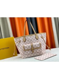 Luxury Louis Vuitton NEVERFULL MM M20921 White HY3516UV86