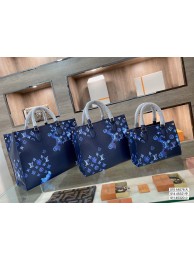 Luxury Louis Vuitton ONTHEGO M44576 M45321 M45230 Navy Ink And Wash HY19409kp43