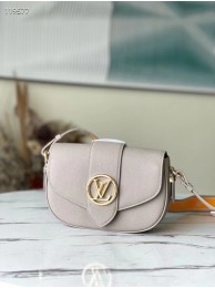 Luxury Louis Vuitton PONT 9 SOFT MM M58968 grey HY2109Lv15