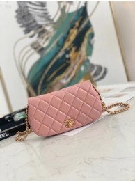 Luxury Replica Chanel Small Flap Shoulder Bag Original leather AP2358 pink HY24235vv50
