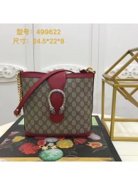 Luxury Replica Gucci Dionysus Medium Bucket Bag 499622 Red HY7810vv50