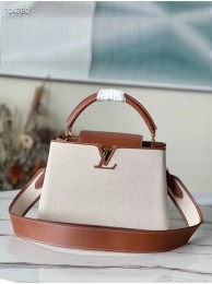 Luxury Replica Louis vuitton CAPUCINES MM M57361 Caramel HY12920vv50