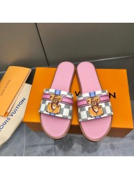 Luxury Replica Louis Vuitton LOCK IT FLAT MULE 1A9RC5-3 HY3065vv50
