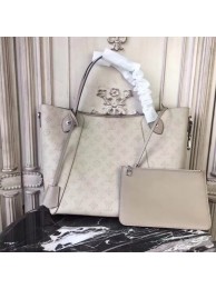 Luxury Replica Louis Vuitton Original Mahina Leather HINA Bag M53140 cream HY11460vv50