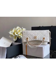 New Chanel Original shopping bag AS2213 white HY7552Uf80